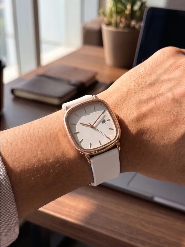 White_Analog_Square_Dial_Watch_for_Men