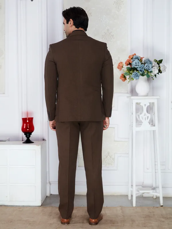 Dark_Brown_Regular_Fit_Formal_Blazer