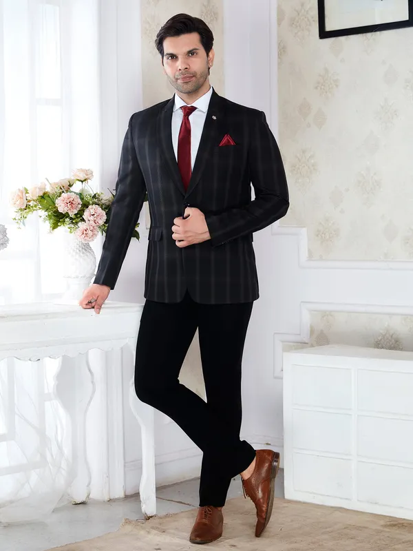 Black_Check_Men_S_Regular_Fit_Formal_Blazer_Black_Dry_Clean_Only
