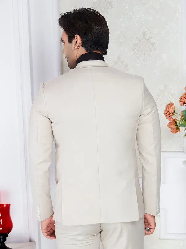 Ivory_Beige_Tr_Men_S_Regular_Fit_Formal_Blazer_Cream_Dry_Clean_Only