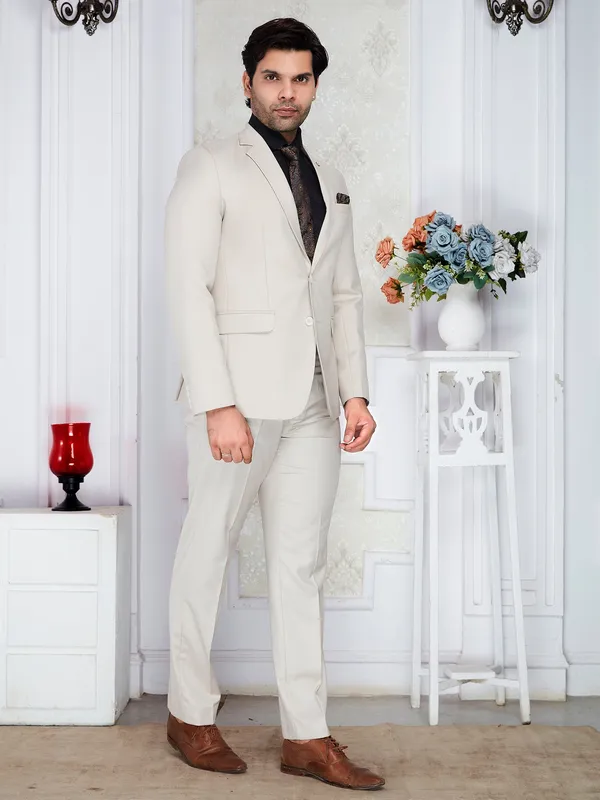 Ivory_Beige_Tr_Men_S_Regular_Fit_Formal_Blazer_Cream_Dry_Clean_Only