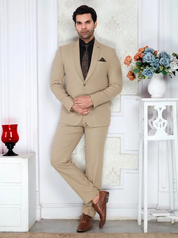 Beige_Textured_Formal_Blazer_For_Men_Regular_Fit_Beige_Dry_Clean_Only