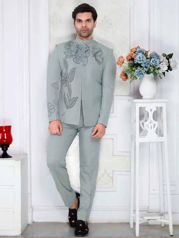 Sage_Green_Floral_Embroidered_Regular_Fit_Jodhpuri_Suit_Sage_Green
