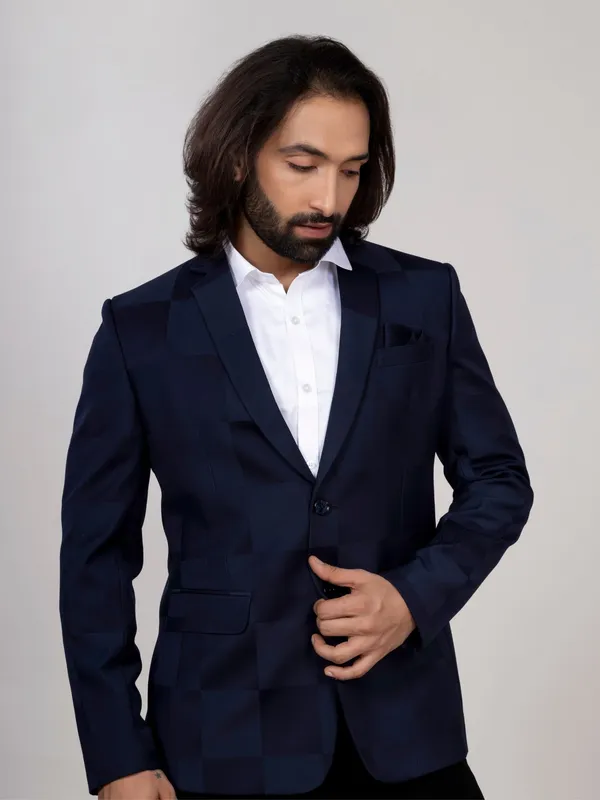 Navy_Blue_Checkered_Blazer_For_Men_Premium_Formal_Party_Wear_Navy