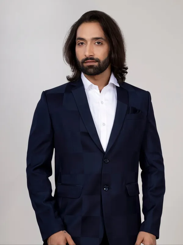 Navy_Blue_Checkered_Blazer_For_Men_Premium_Formal_Party_Wear_Navy