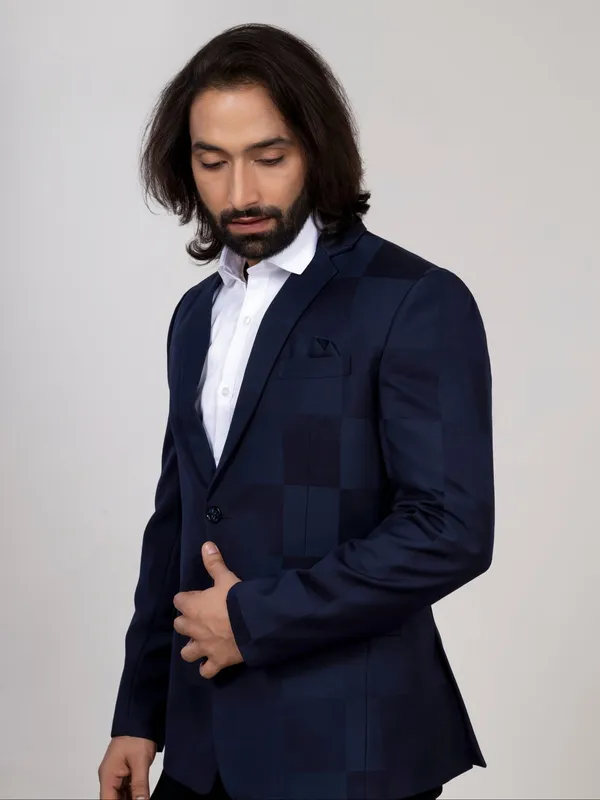 Navy_Blue_Checkered_Blazer_For_Men_Premium_Formal_Party_Wear_Navy
