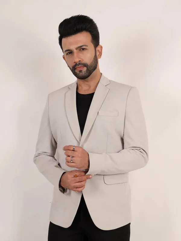 Dusty_Light_Grey_Textured_Formal_Blazer_Dusty_Grey