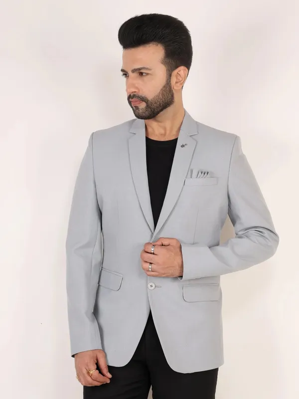 Light_Grey_Matty_Regular_Fit_Single_Breasted_Blazer_Silver_Grey