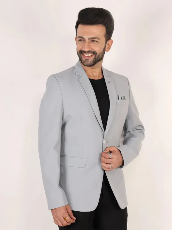Light_Grey_Matty_Regular_Fit_Single_Breasted_Blazer_Silver_Grey