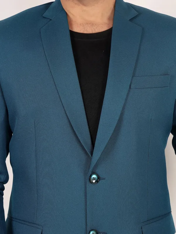 Teal_Blue_Matty_Regular_Fit_Single_Breasted_Blazer_Teal_Blue