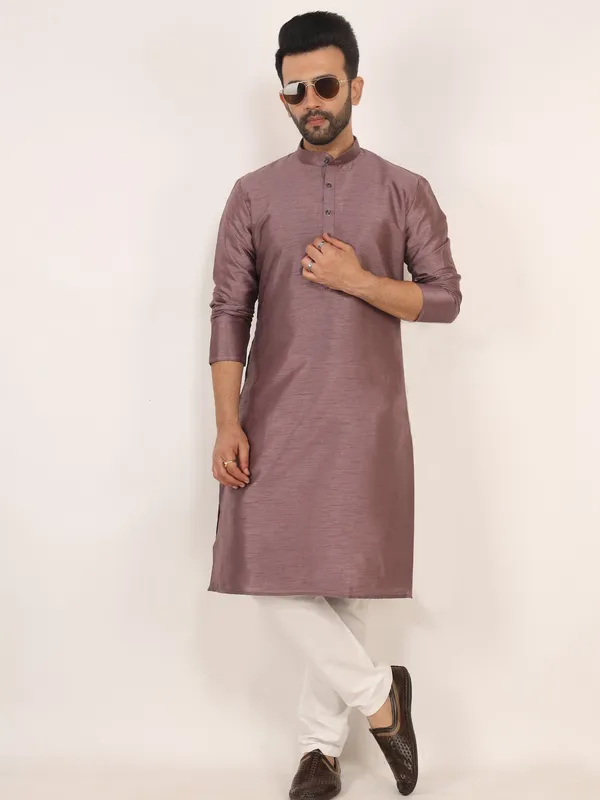 Dusty_Pink_Kurta_Pajama_Set_Dusty_Rose