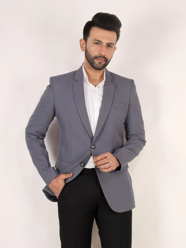 Grey_Textured_Regular_Fit_Formal_Blazer_Grey