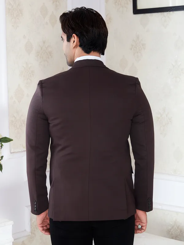 Brown_Regular_Fit_Formal_Blazer_For_Men