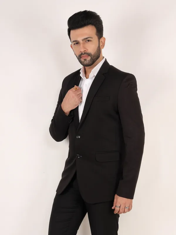 Black_Matty_Blazer_for_Men_Regular_Fit_Single_Breasted