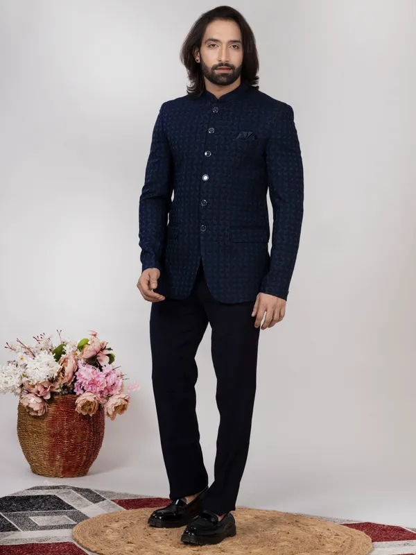 Navy_Blue_Jacquard_Regular_Fit_Jodhpuri_Suit_for_Wedding_&_Reception