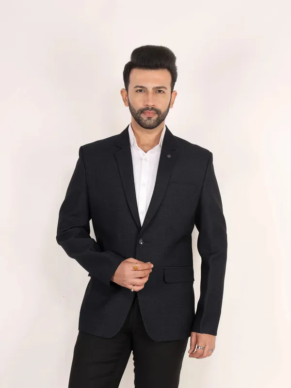 Men's_Navy_Blue_TR_Formal_Blazer_Signature_Collection