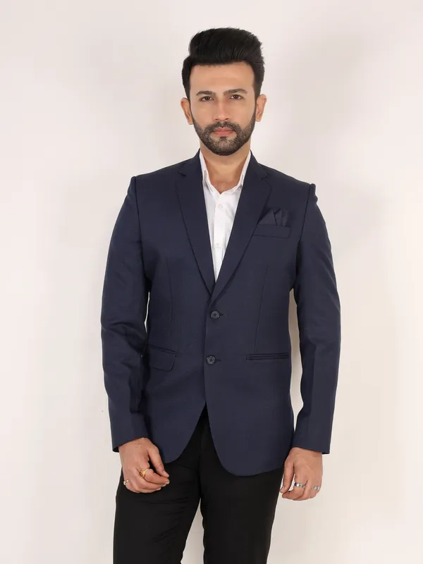 Navy_Blue_Polyester_Regular_Fit_Single_Breasted_Blazer_For_Men