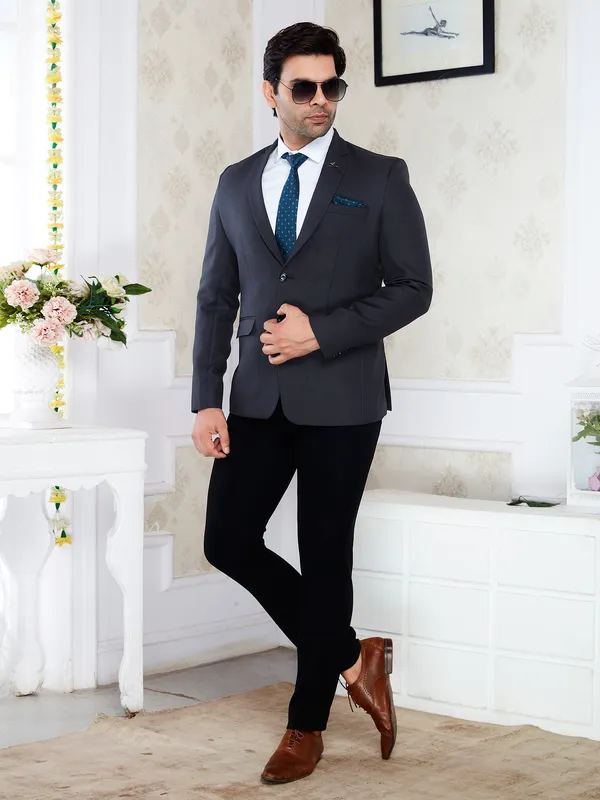 Charcoal_Grey_Regular_Fit_Formal_Blazer