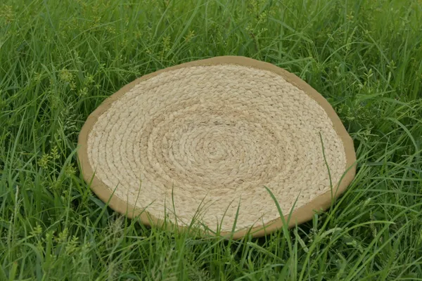 Banana_Fibre_Braided_Natural_Round_Mat