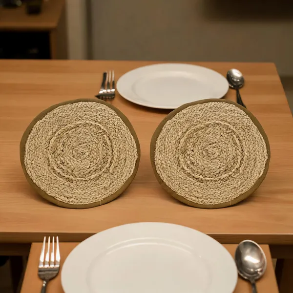 Banana_Fibre_Round_Braided_Table_Mat