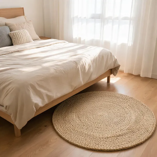 Banana_Fibre_Round_Braided_Textured_Area_Rug