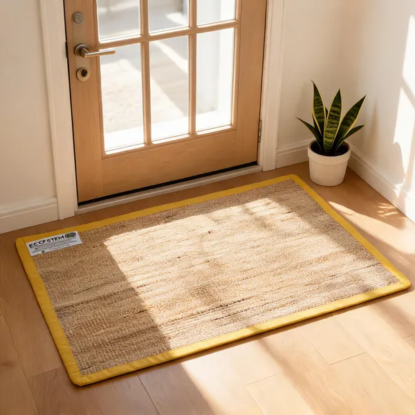 Banana_Fibre_Natural_Plain_Woven_Doormat