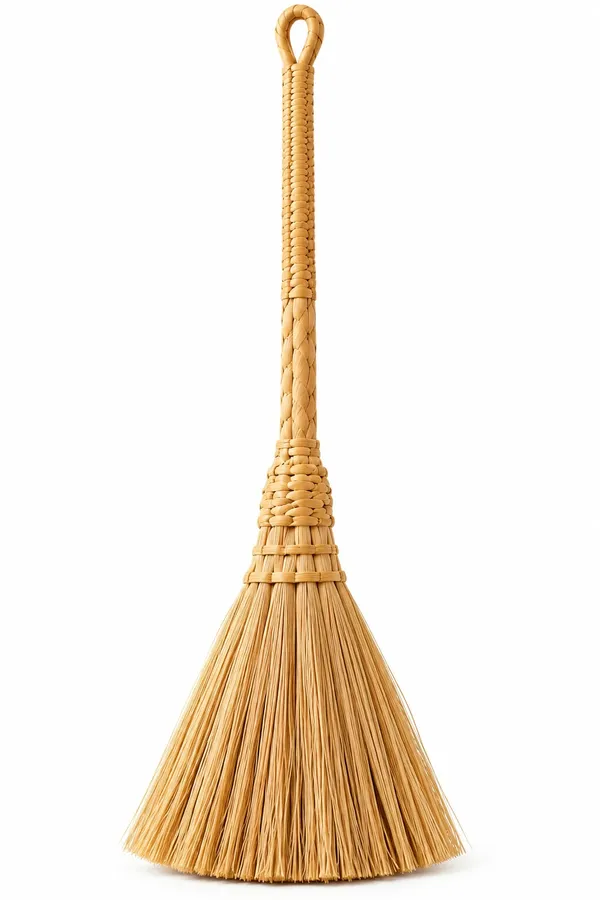 Banana_Fiber_Temple_Broom,_Pooja_Buhari