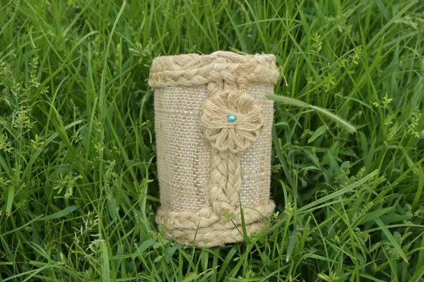 Banana_Fibre_Handmade_Floral_Pen_Stand