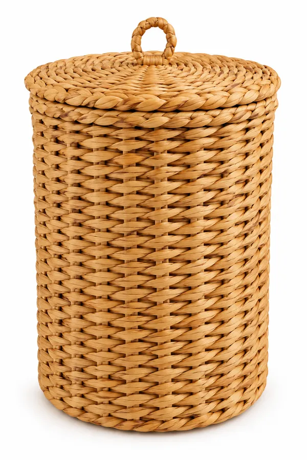 Natural_Banana_Fibre_Woven_Lidded_Storage_Basket