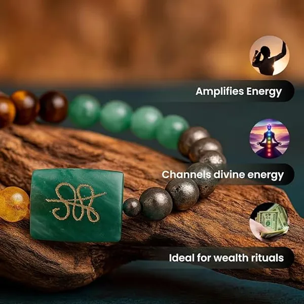 Crystaura_Green_Crystal_Zebu_Symbol_Money_Magnet_Bracelet