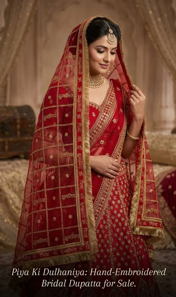 Red_Net_Embroidered_Wedding_Dupatta_For_Women