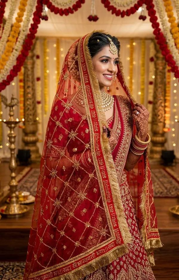 Red_Net_Gold_Zari_Jaal_Embroidered_Bridal_Dupatta_For_Women