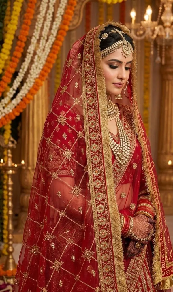 Red_Net_Gold_Lattice_Embroidered_Bridal_Dupatta_For_Women