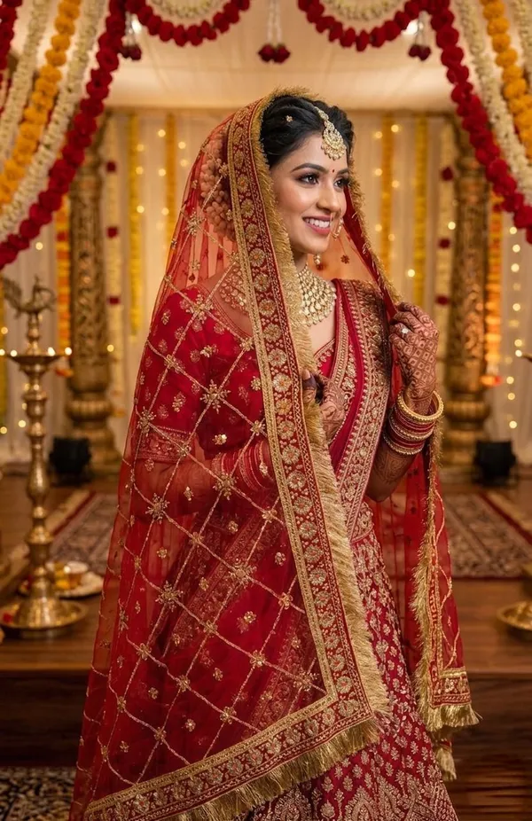 Red_Net_Gold_Lattice_Embroidered_Bridal_Dupatta_For_Women
