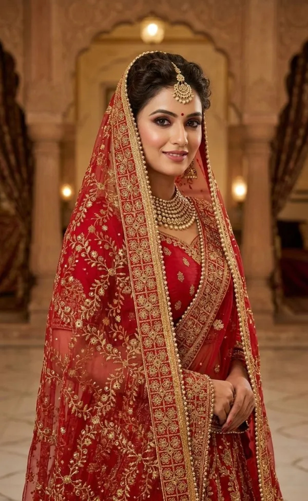 Red_Net_Embroidered_Bridal_Dupatta_For_Women