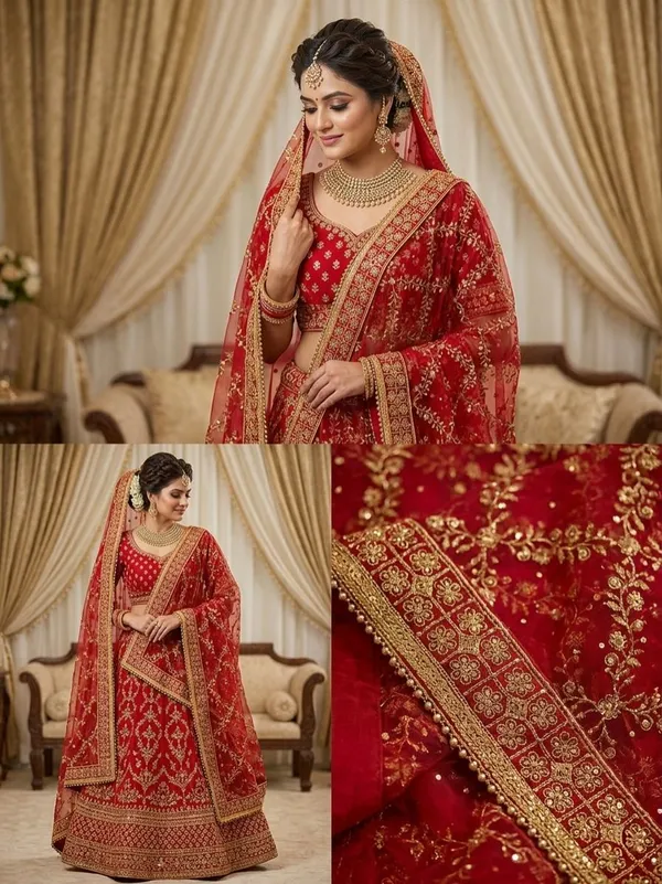 Red_Net_Embroidered_Bridal_Dupatta_For_Women