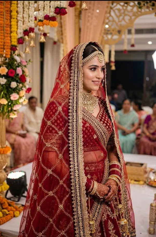 Maroon_Net_Zari_Stone_Embroidered_Bridal_Dupatta_For_Women
