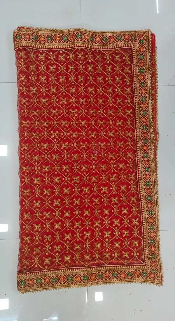 Red_Net_Gold_Zari_Embroidered_Wedding_Dupatta_For_Women