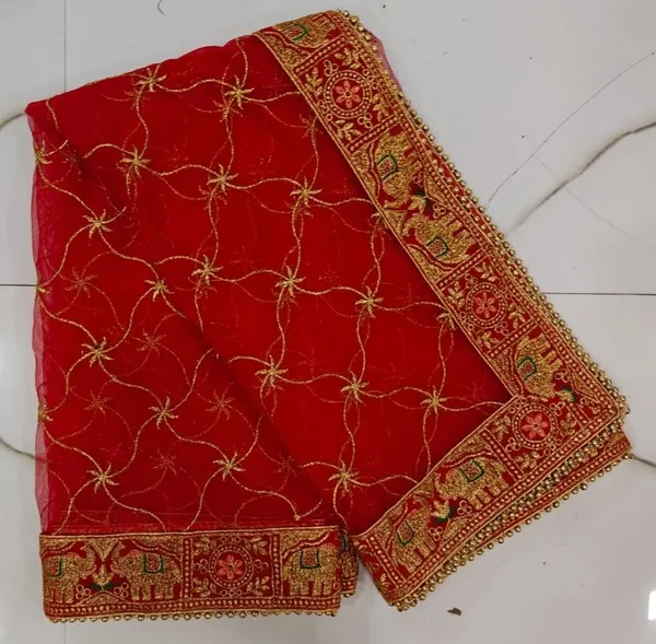 Red_Net_Zari_Jaal_Embroidered_Bridal_Dupatta_For_Women