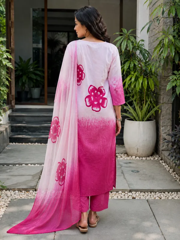 Pink_Cotton_Straight_Printed_Kurta_Set_For_Women