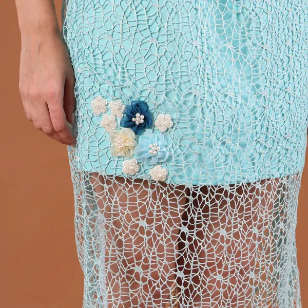 Aqua_Lace_3D_Floral_Appliqué_Co-Ord_Set