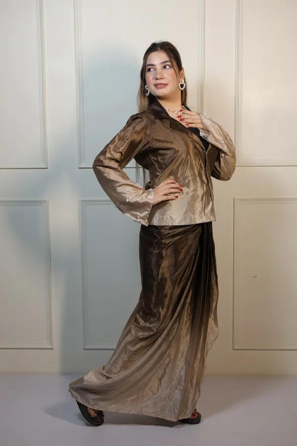 Brown_Shaded_Dhoti_Blazer