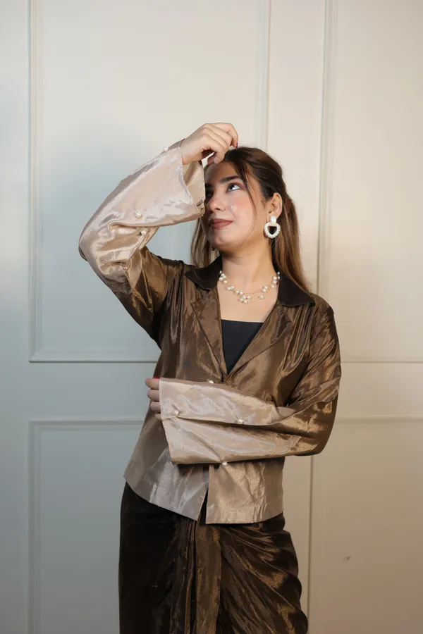 Brown_Shaded_Dhoti_Blazer