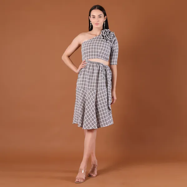 Grey__Cotton_Premium__Linen_Dress_For_Women