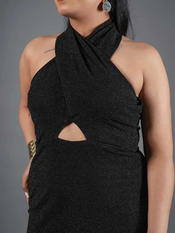 Black__Shimmer_Premium_Dress_For_Women