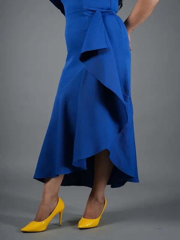 Cobalt_Blue_One-Shoulder_High-Low_Ruffle_Dress