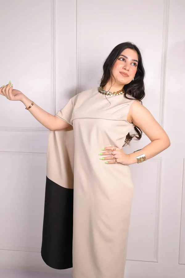 Fawn_Dupatta_Dress