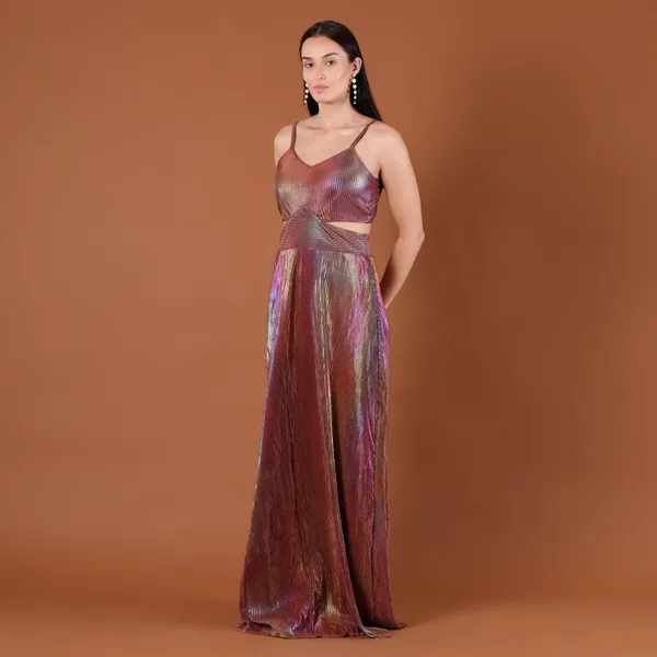 Holographic_Iridescent_Cutout_Maxi_Gown