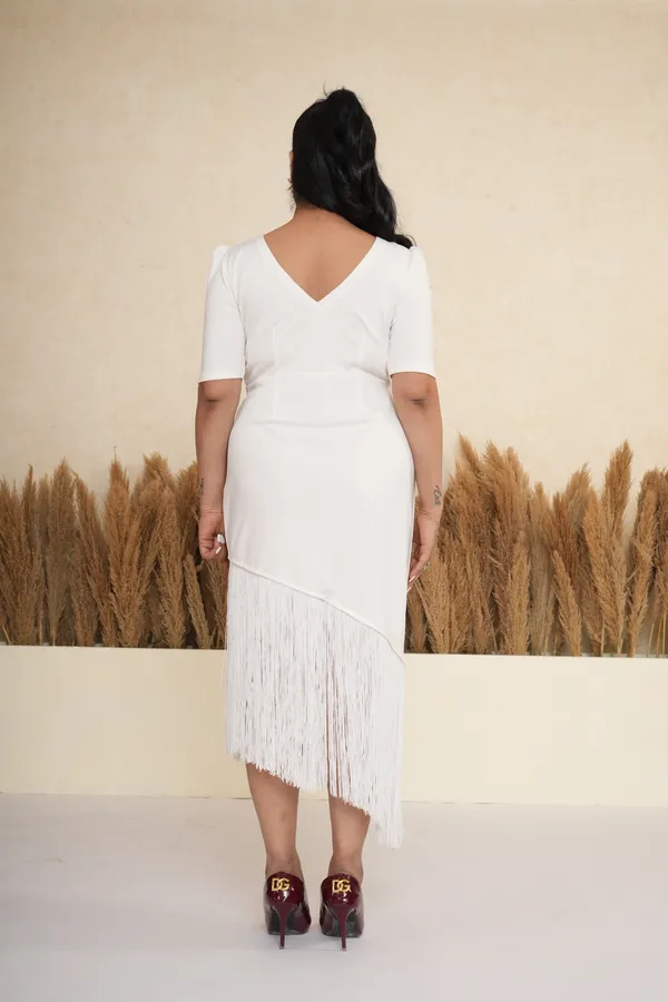 Ivory_White_3D_Rosette_Fringe_Midi_Dress