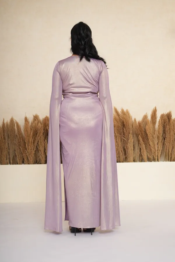 Purple_Malai_Lycra_Metallic_Gown_For_Women
